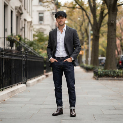 Men's Vintage Flat Cap | Retro Classic Headwear